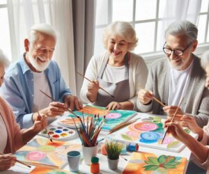 Golden Creativity: How Art Therapy Enlivens Seniors Lives